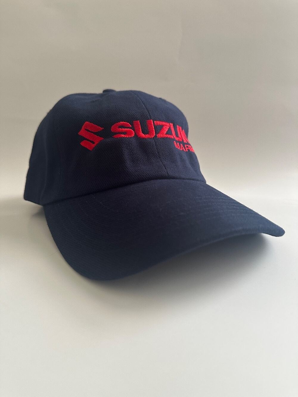 Suzuki Marine V6 300 Navy Blue Baseball Cap Hat - Embroidered Logo OSFA